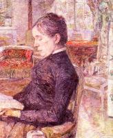 Toulouse-Lautrec, Henri de - The Reading Room at the Chateau de Malrome